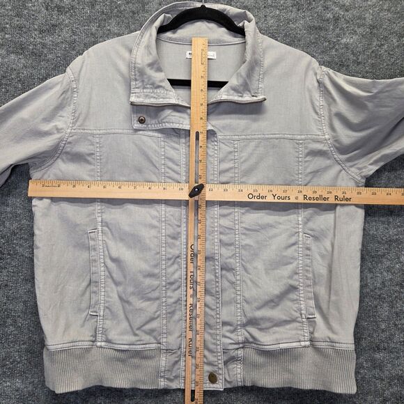 Sonoma Bomber Jacket Mens Large Full Zip Stand Collar Retro 80s 90s Costume - Picture 9 of 9